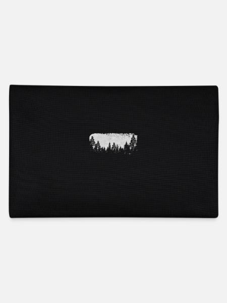 paysage forestier - Trousse - noir - Dos