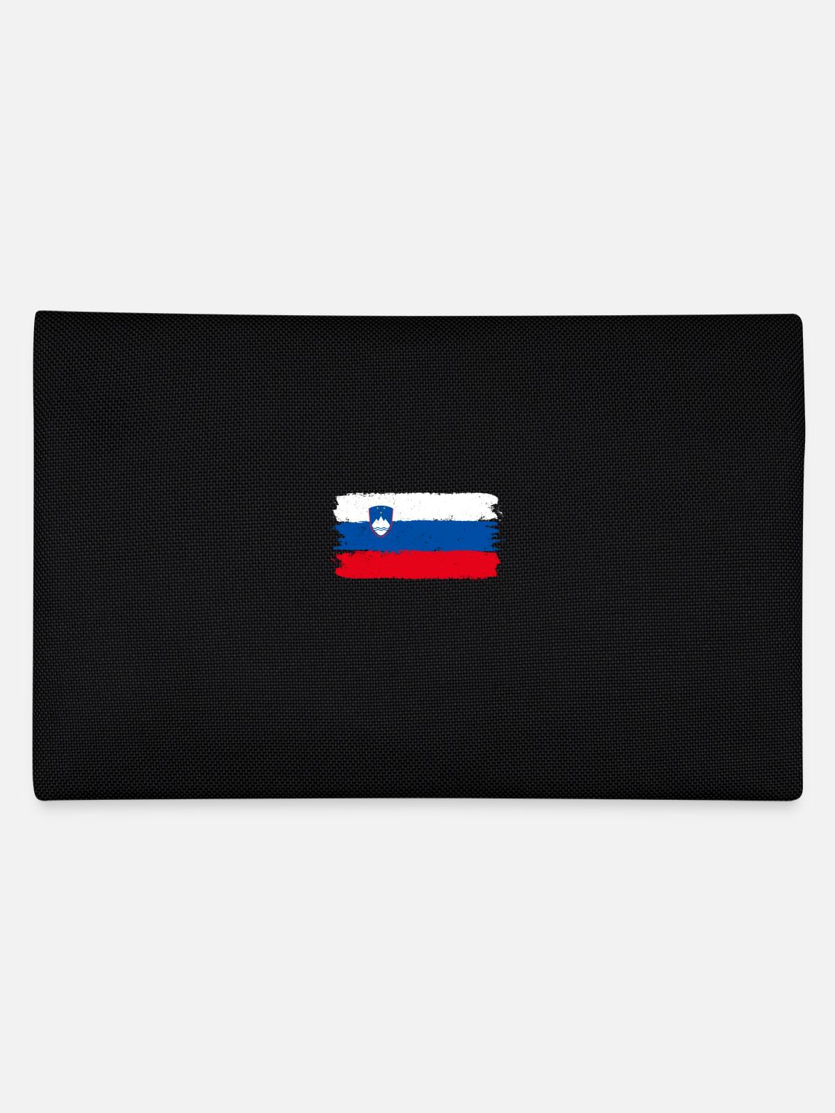 Slovenia - Pencil Case - black - Back