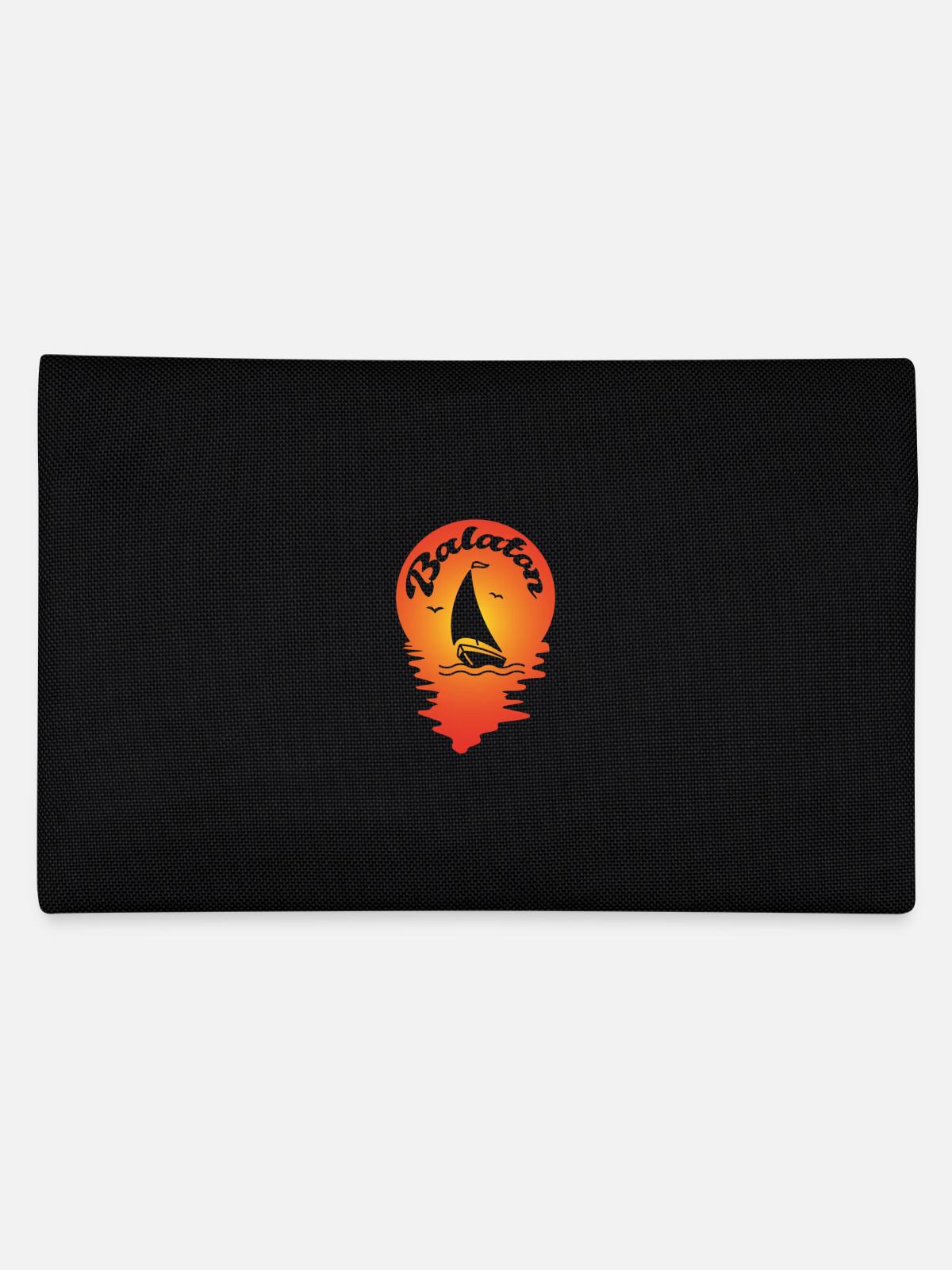 Balaton - Federtasche - Schwarz - Hinten