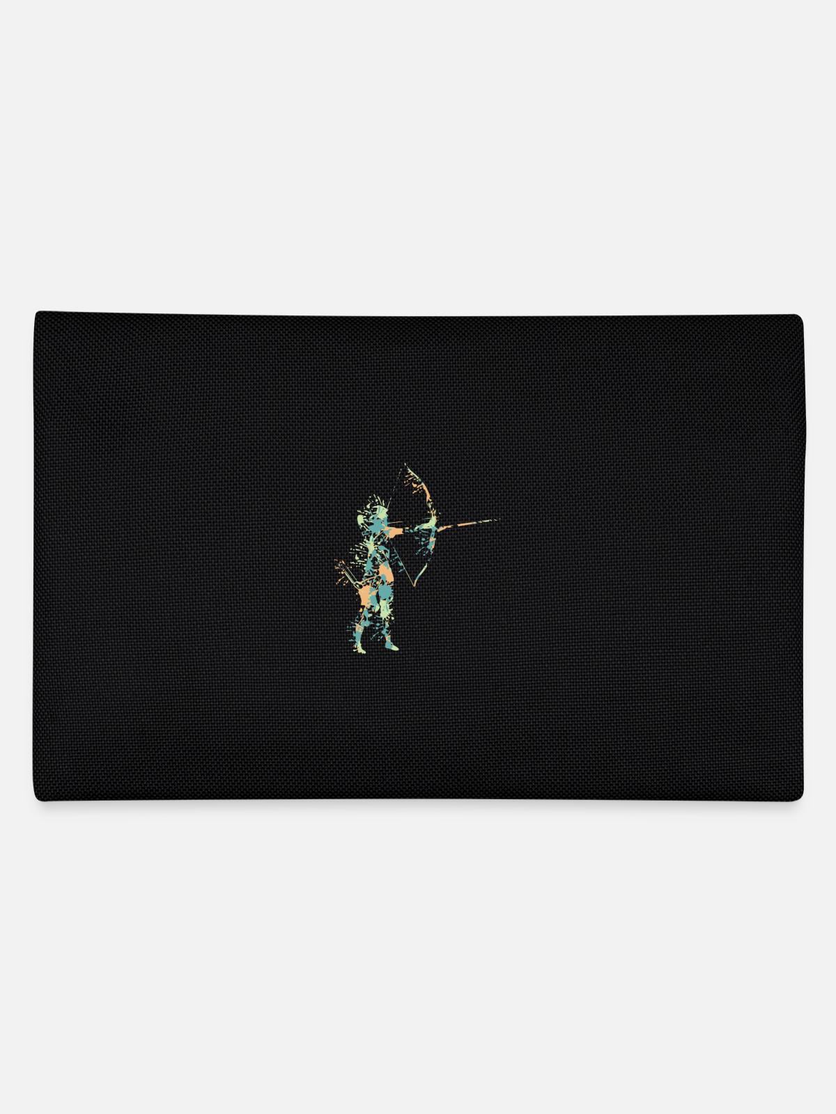 archery - Pencil Case - black - Back