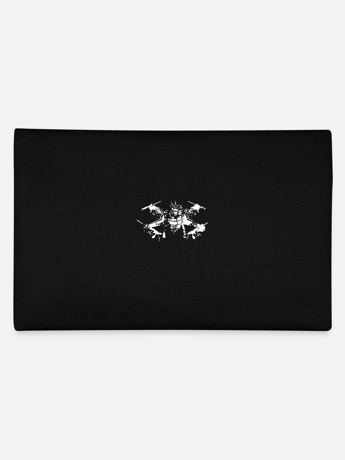 Drone cool - Pencil Case - black - Back