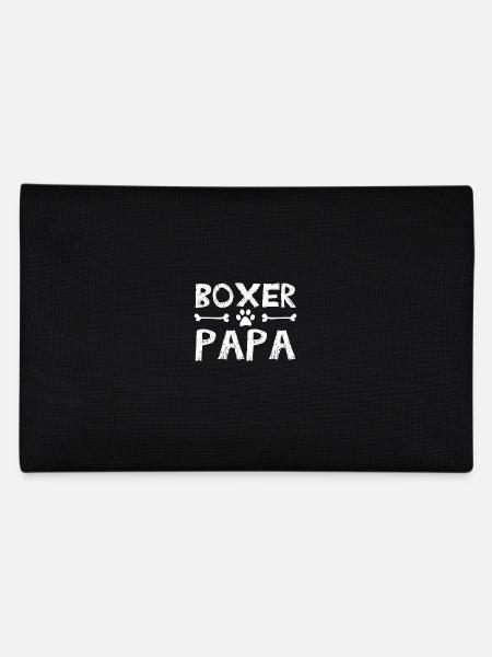 Deutscher Boxer Papa - Federtasche - Schwarz - Hinten