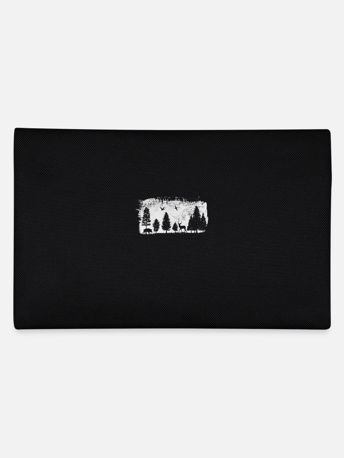 Forêt Animaux Conception - Trousse - noir - Dos