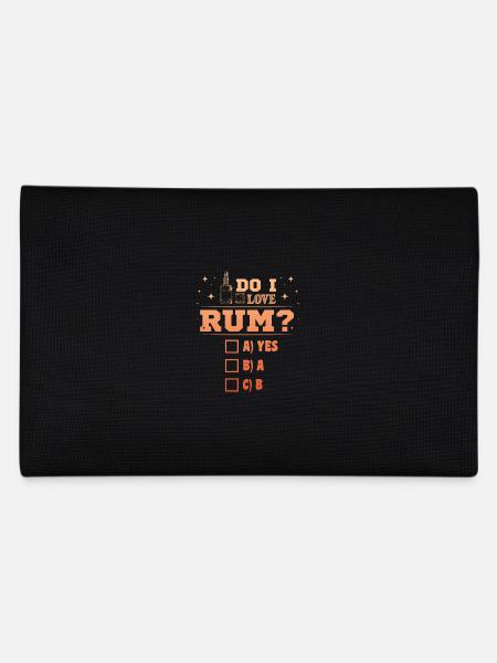 Rum Trinker - Pencil Case - black - Back