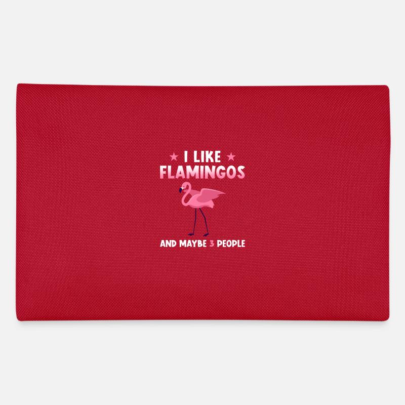 Flamingo Spruch lustig Federtasche