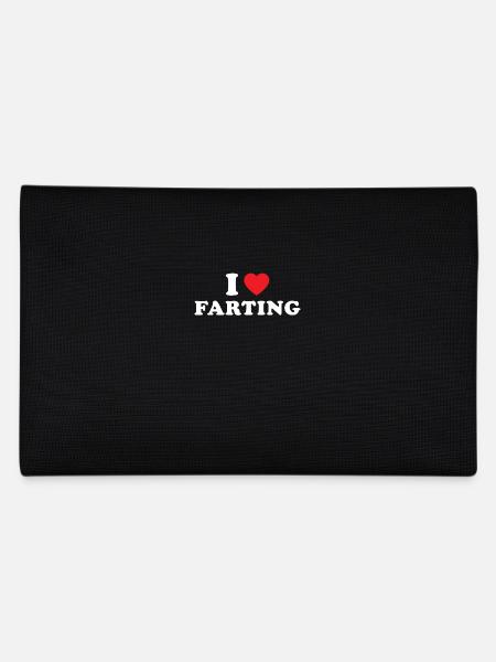 Ich liebe Furzen - Federtasche - Schwarz - Hinten