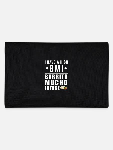 burrito - Pencil Case - black - Back