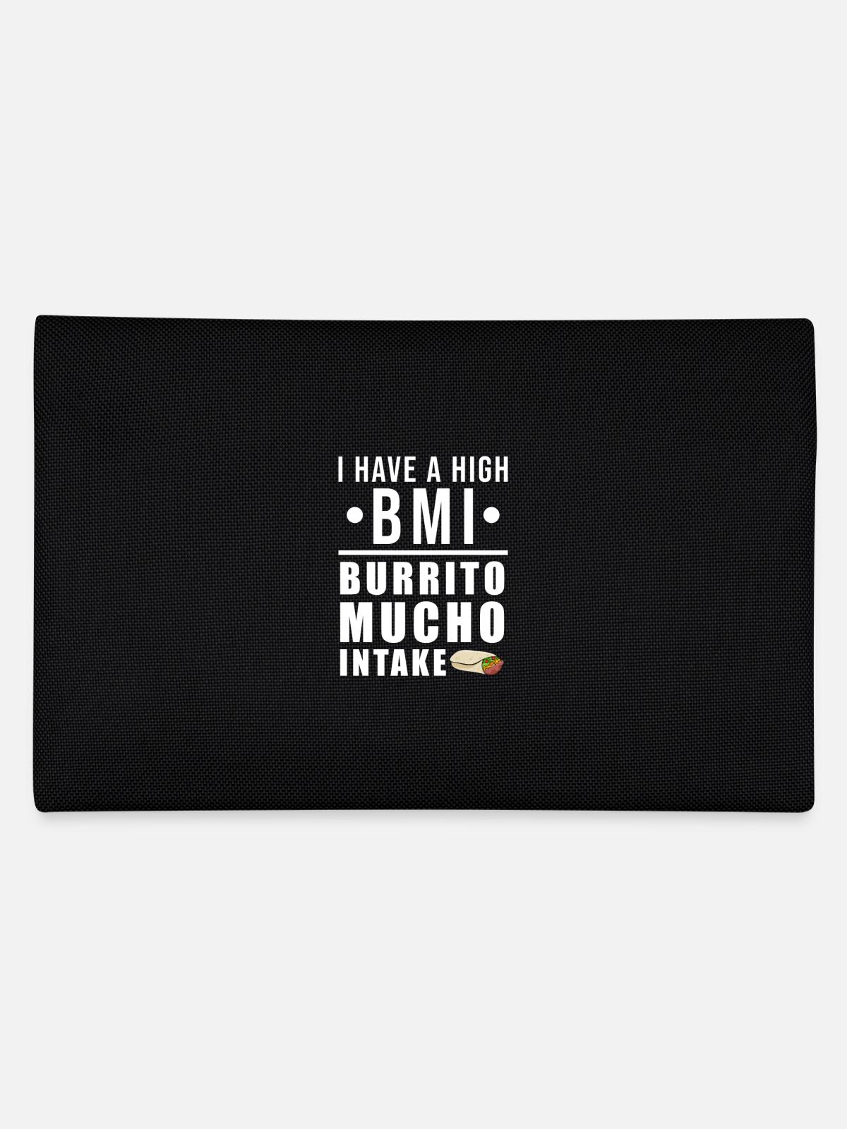 burrito - Pencil Case - black - Back