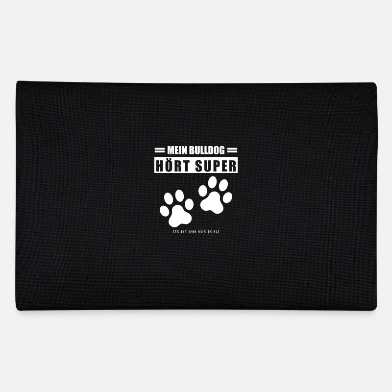 Bulldog - Federtasche - Schwarz