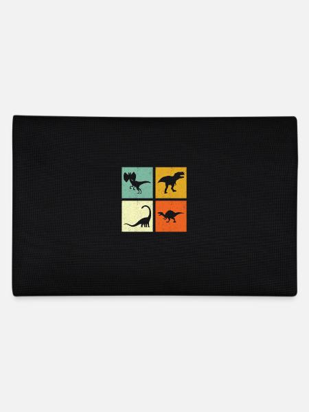 Dino Dinosaurier - Federtasche - Schwarz - Hinten