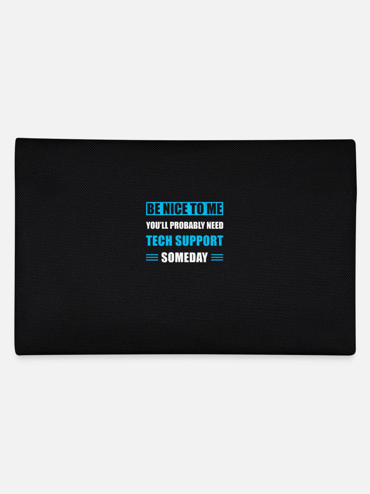 technical support - Pencil Case - black - Back