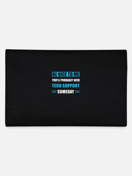 technical support - Pencil Case - black - Back