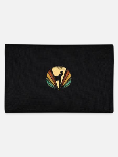 Taekwondo Retro - Federtasche - Schwarz - Hinten