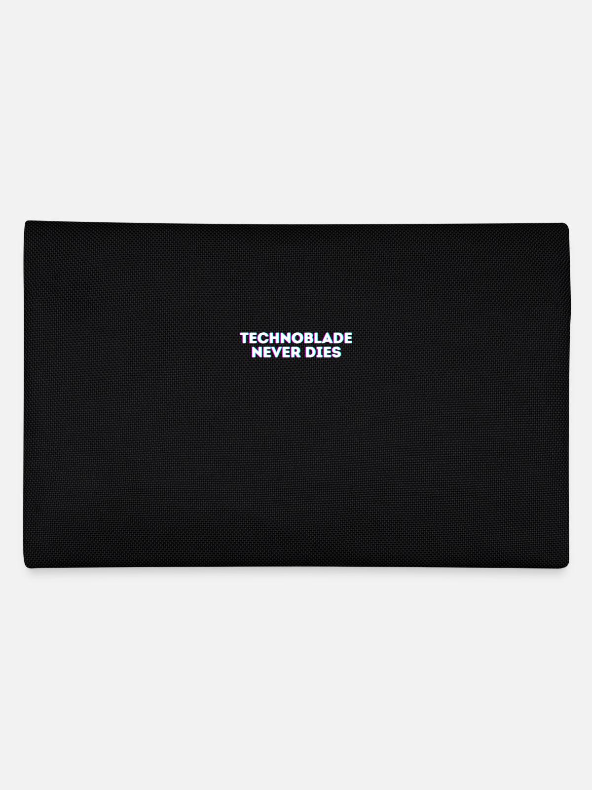 Technoblade ne meurt jamais - Trousse - noir - Dos