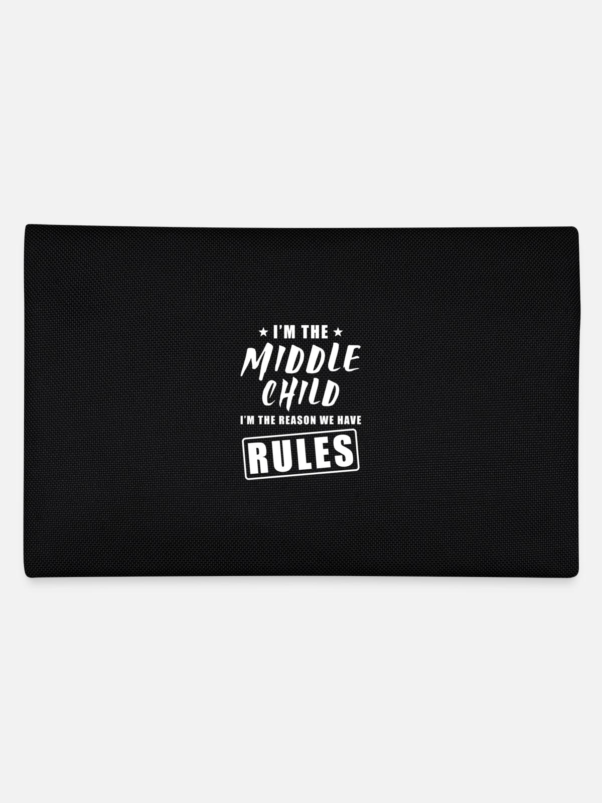 Mittleres Kind - Federtasche - Schwarz - Hinten