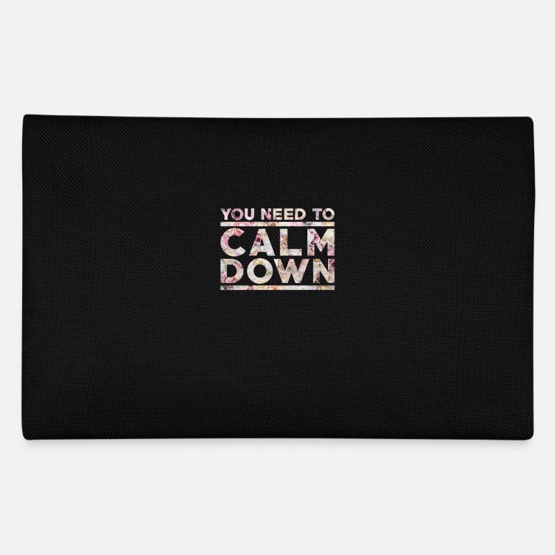 Calm Down - Pencil Case - black