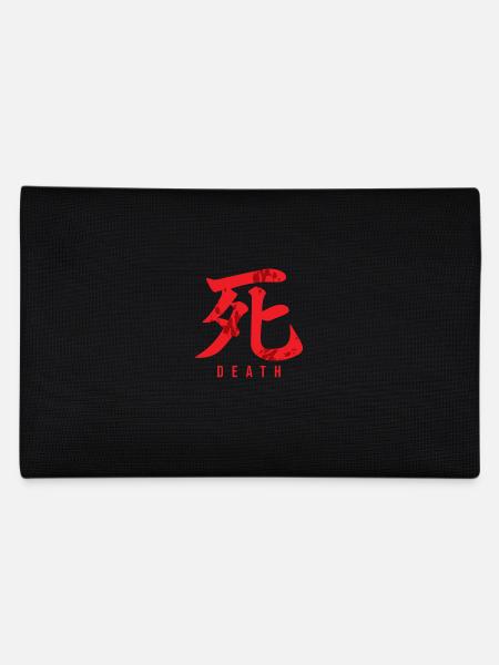 Japonais mort - Trousse - noir - Dos