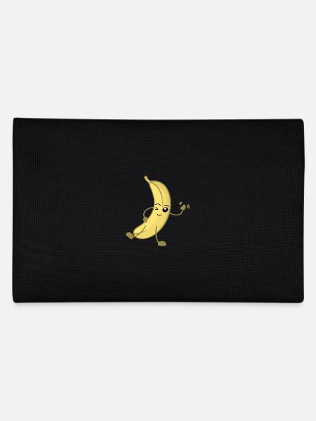 Banane Lustig - Pencil Case - black - Back