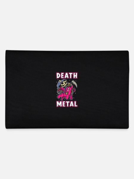 Death Metal Einhorn - Federtasche - Schwarz