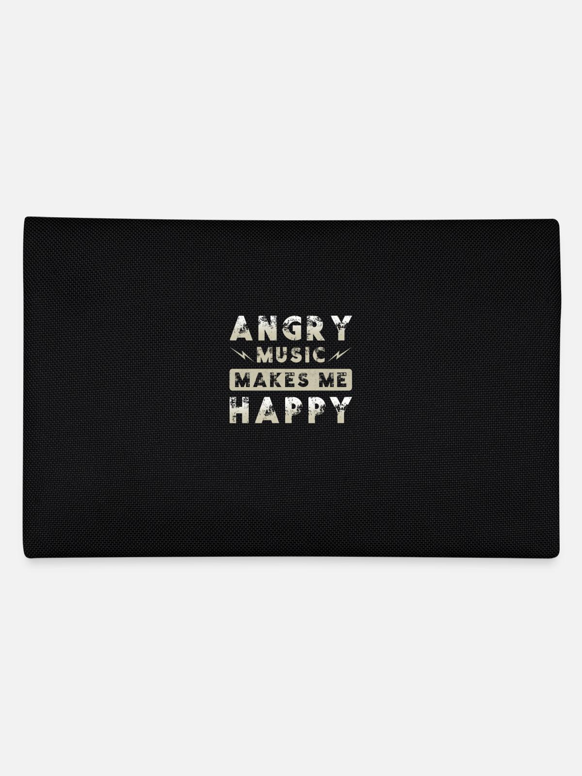Metal Musique Angry - Trousse - noir - Dos