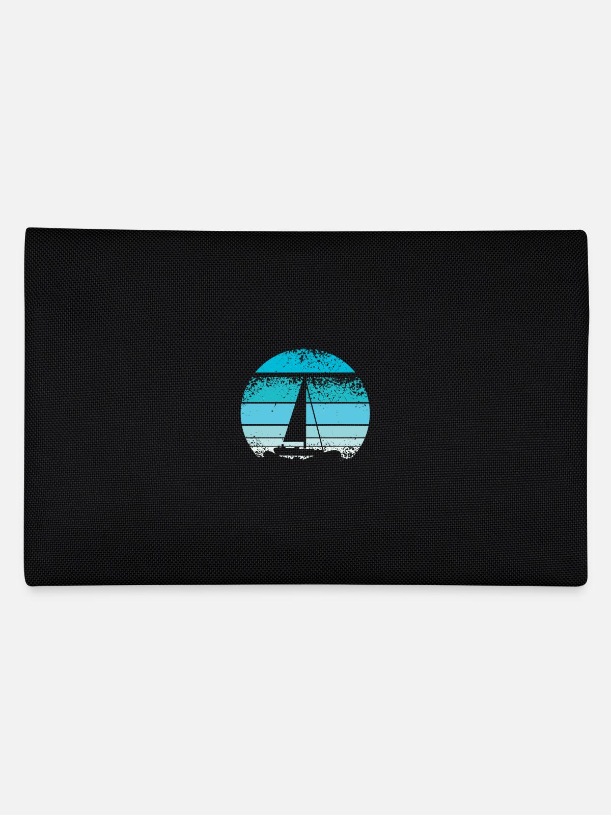Voile rétro - Trousse - noir - Dos