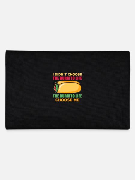 burrito - Pencil Case - black - Back