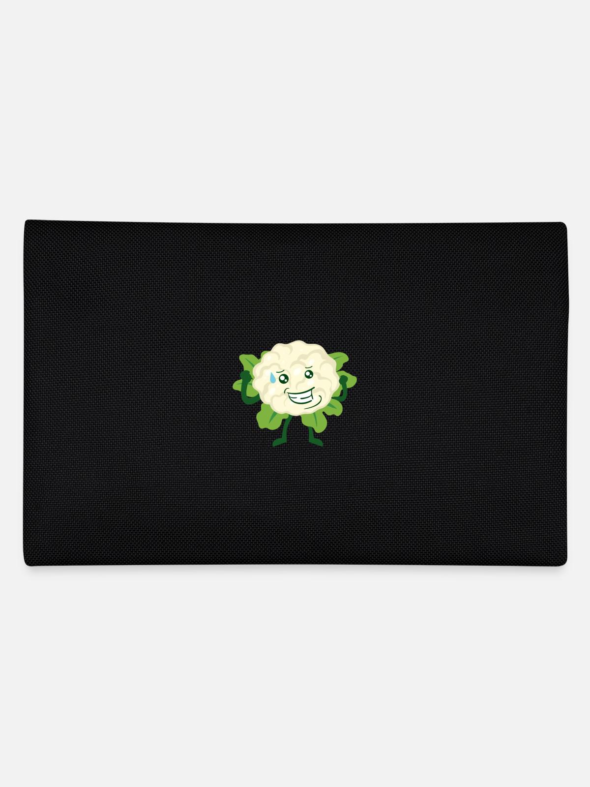 Chou-fleur amusant - Trousse - noir - Dos