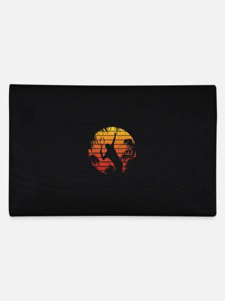 Retro Tennis - Trousse - noir - Dos