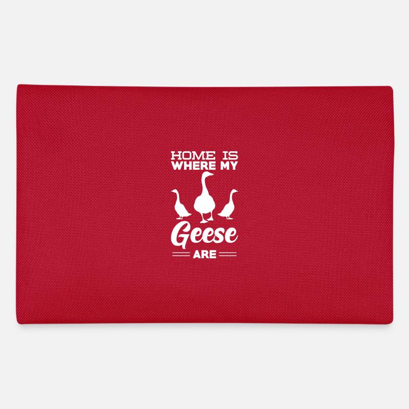 Gans Spruch Zuhause Federtasche