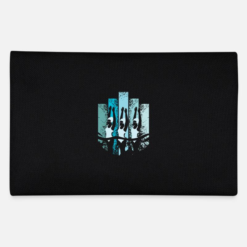 synchronous swimming retro Pencil Case