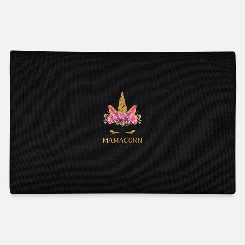 Mamacorn Einhorn Mama - Federtasche - Schwarz