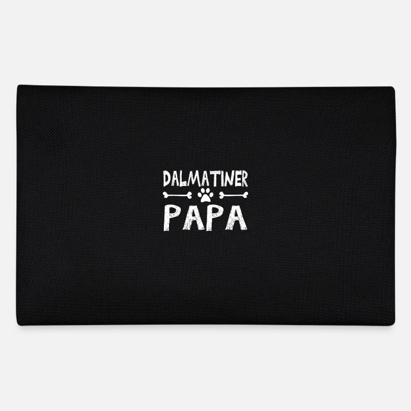 Dalmatiner Papa - Federtasche - Schwarz