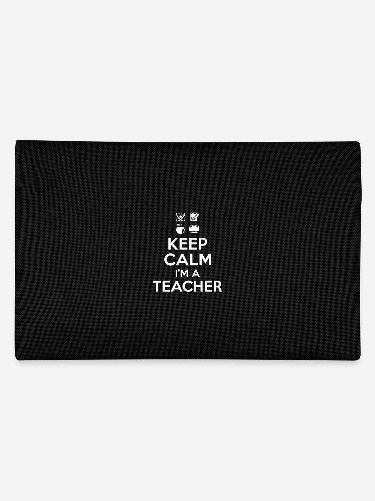 Keep Calm Professeur - Trousse - noir - Dos