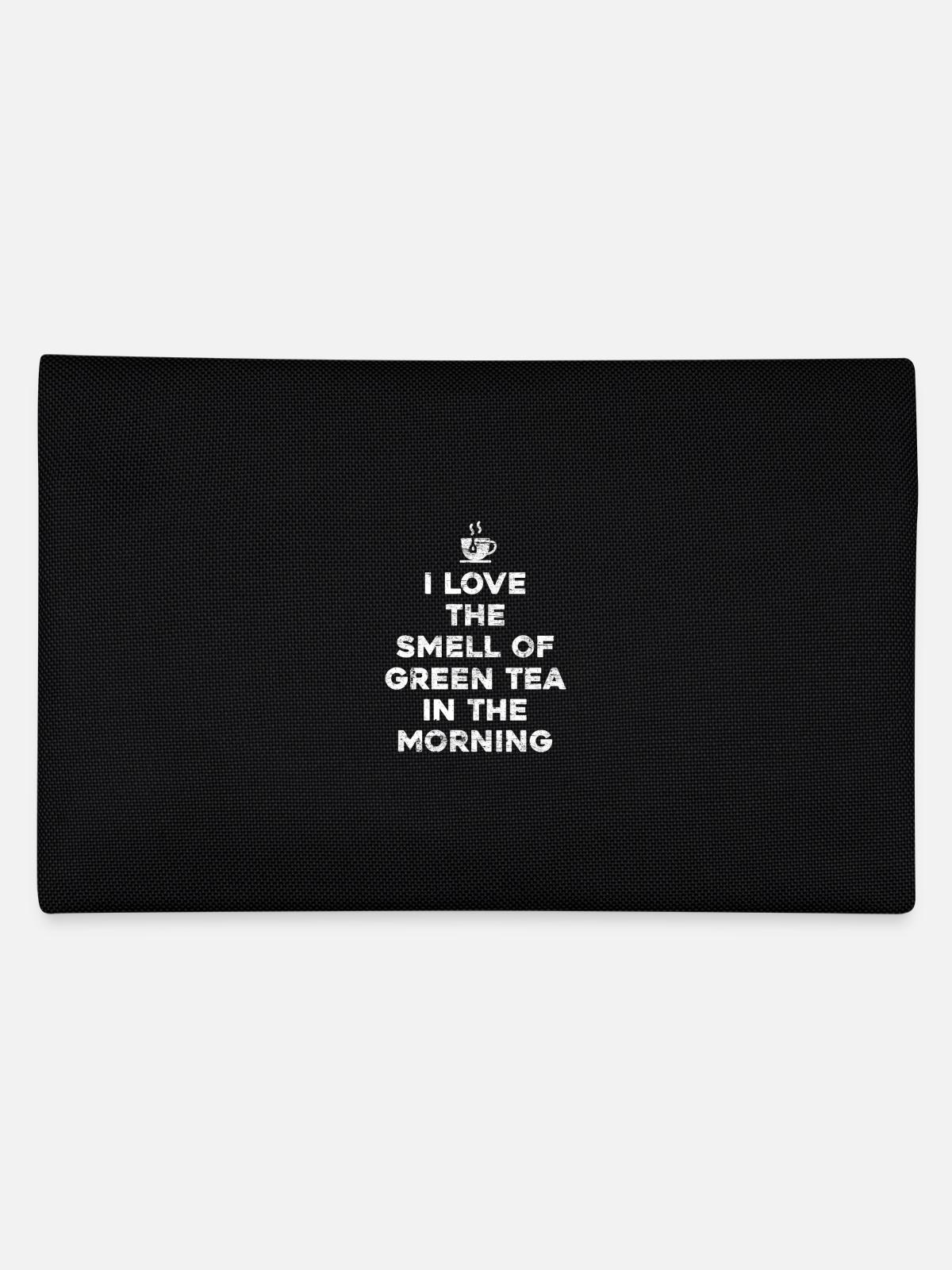 Tee Geschenk Grüner Tee - Federtasche - Schwarz - Hinten