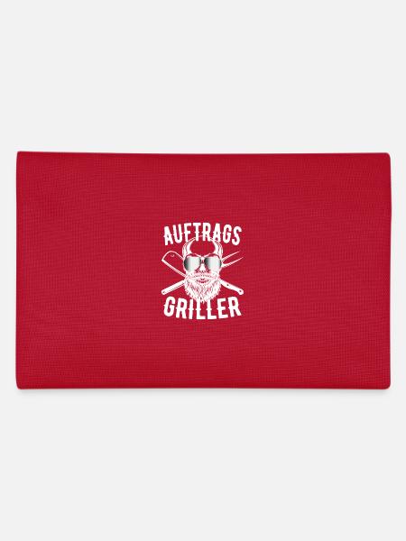 Contract Griller Steak Grilling Summer Licence Grill - Pencil Case - red - Back