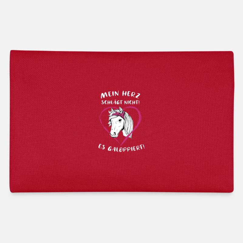 Pferde Herz Reiterin Geschenkidee Federtasche