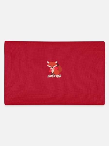 Super Dad Fuchs Vater - Federtasche - Rot - Hinten
