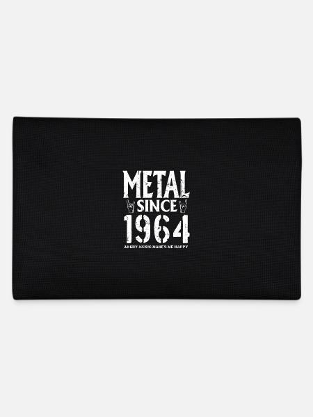 Metal Geschenk Geburstag Jahrgang 1964 - Federtasche - Schwarz - Hinten