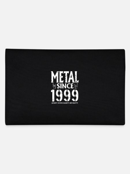 Metal Geschenk Geburstag Jahrgang 1999 - Federtasche - Schwarz - Hinten