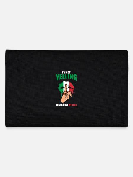 Italie Femme Cadeau - Trousse - noir - Dos