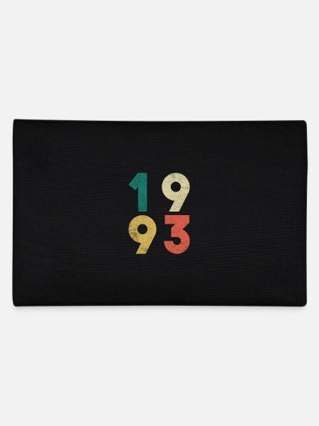 Vintage Anniversaire Rétro 1993 - Trousse - noir - Dos