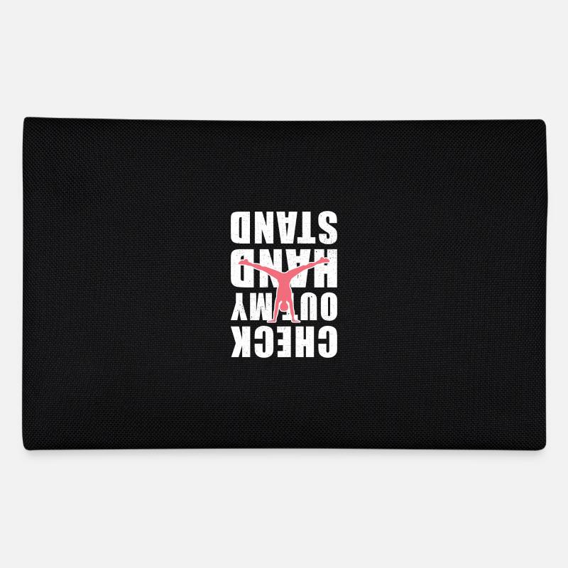 Gymanstik Handstand Spruch lustig Federtasche