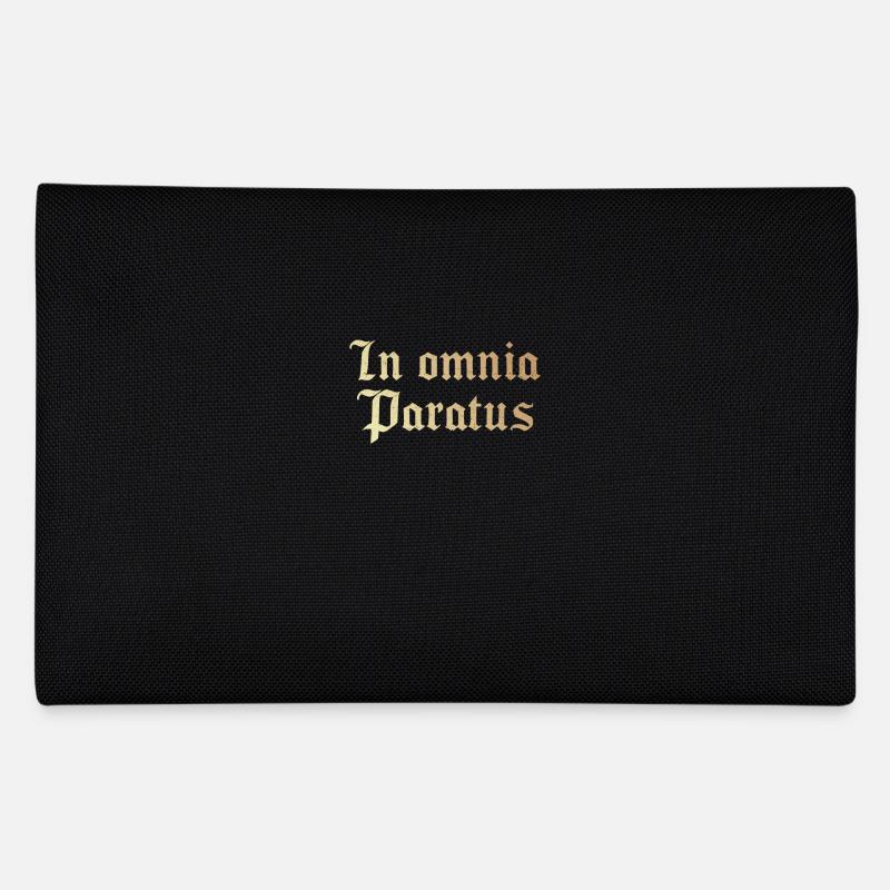In omnia paratus - Federtasche - Schwarz