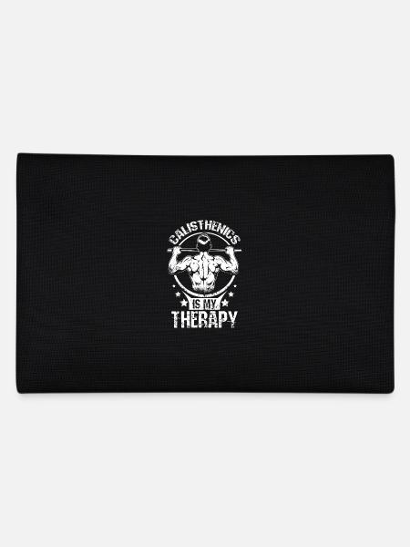 Calisthenics est ma thérapie - Trousse - noir - Dos