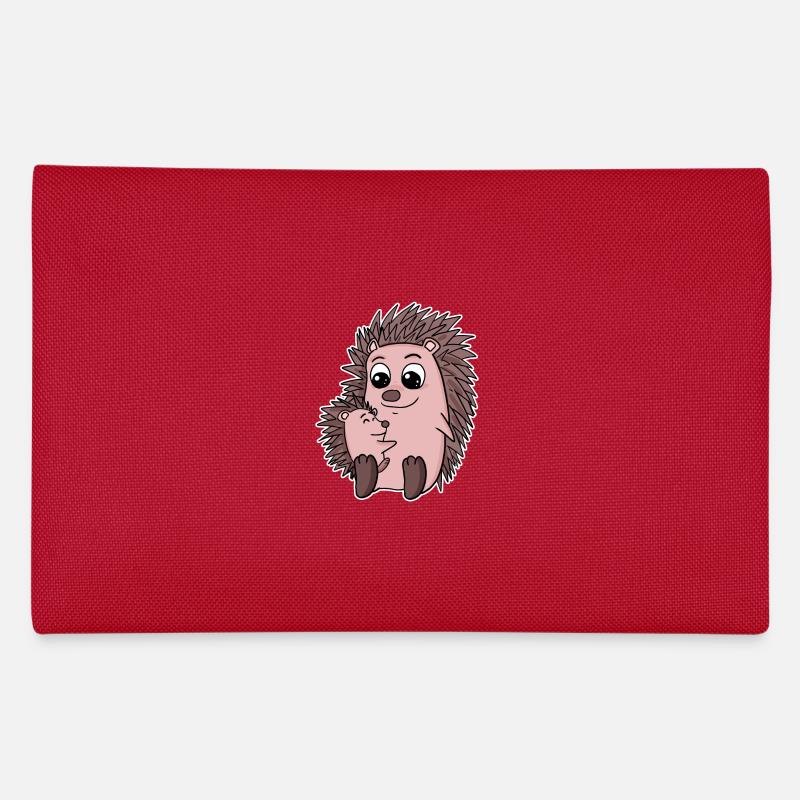 Igel Familie - Igel mit Baby - Igel Motiv Federtasche