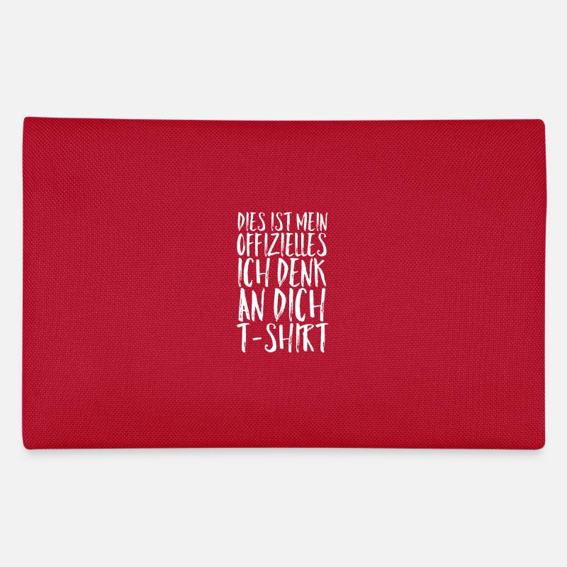 Ich denk an Dich Tshirt Federtasche