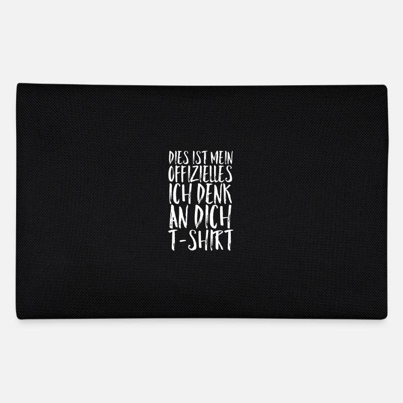 Ich denk an Dich Tshirt Federtasche