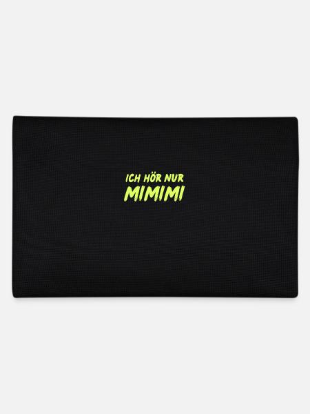 Mimimi - Federtasche - Schwarz - Hinten