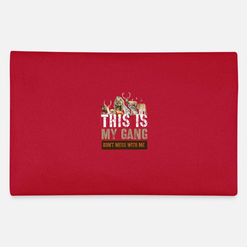 Wilde Tiere Federtasche