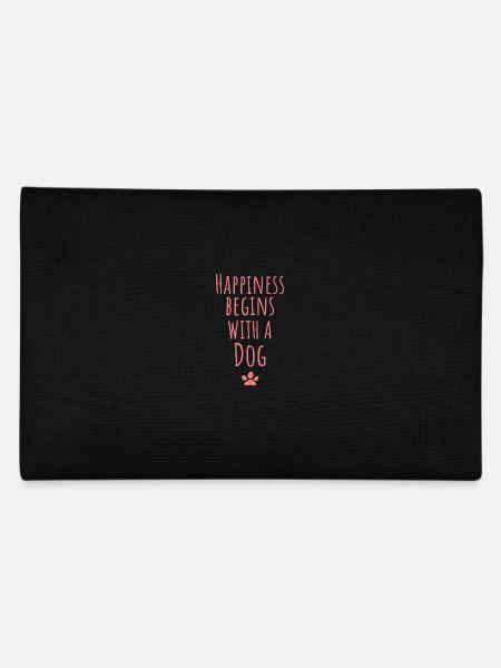 Chiens disant - Trousse - noir - Dos